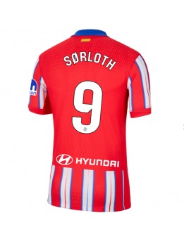 Billige Atletico Madrid Alexander Sorloth #9 Hjemmedrakt 2024-25 Kortermet